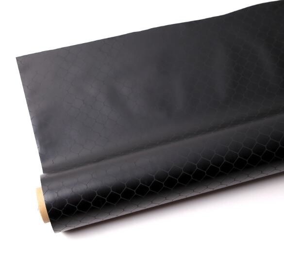 Black Conductive ESD Products Pvc Grid Curtain Cleanroom Anti Static