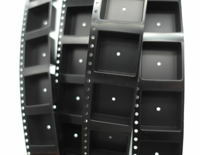 Non Conductive SMT Carrier Tape For Pcb Led 5050 Tape / Reel SMT Packing