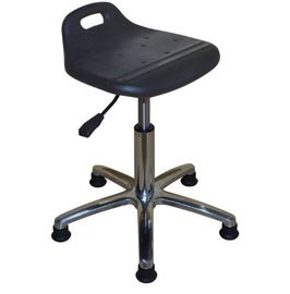 Wear Resistant ESD Anti Static Chair PU Foam Stool Clean Room Dust Free Stool