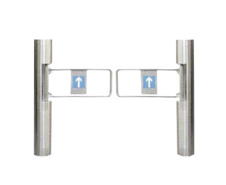 Entrance Turnstile Security Gates Access Control With RFID Card Reader