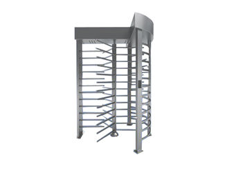 RFID Reader Access Control Turnstile Full Height 304 Stainless Steel Material