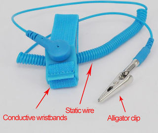 Cleanroom ESD Wrist Strap Discharge Band Grounding Wrist Strap DLX WS01