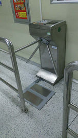 Stainless Steel Tripod Turnstile Gate For Rfid Door Access Control System