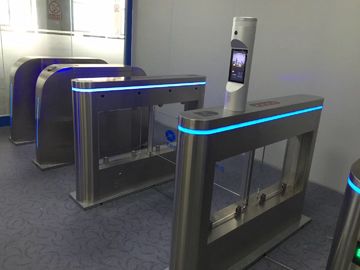 Anti Collision Speed Gate Turnstile Stainless Steel With Facial Recognition System