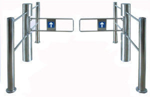 Rustproof Speed Gate Turnstile Swing Barrier Gates L380 X W280 X H1000mm