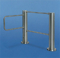User Friendly Half Height Turnstiles Rustproof For Access Control System