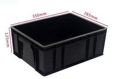 Safe Component Esd Plastic Bins Durable Stackable Anti Static Container