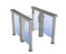 Convenient Entrance Barrier Gate Stainless Steel Sharp Angled Fast Gate