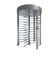 Rotary Durable Security Turnstile Stainless Steel With Fingerprint / QR Code Scan