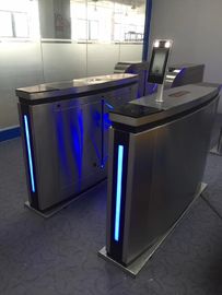 Anti Collision Speed Gate Turnstile Stainless Steel With Facial Recognition System