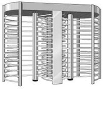 Access Control Full High Turnstile Double Turnstile Full Height For Stadium