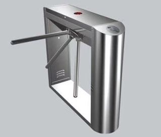 Supermarket Speed Gate Turnstile Rfid Tripod Pedestrian Barrier Gate 50Hz