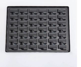 Black Plastic Blister Packaging Box Antistatic Esd Chocolate Blister Tray