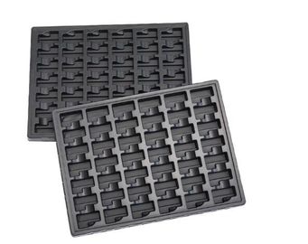 Black Plastic Blister Packaging Box Antistatic Esd Chocolate Blister Tray