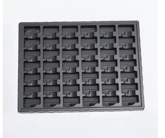 Black Plastic Blister Packaging Box Antistatic Esd Chocolate Blister Tray