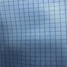 Workwear Anti Static Lining Fabric Tc Polycotton Esd Grid Fabric Breathable