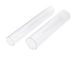 Plastic Cylinder ESD Tube PC Transparent Big Clear Plastic Test Round Packaging Tube
