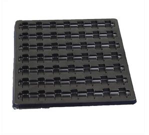 PCB Blister Packaging Box Black Plastic Black Esd Tray Conductive Non Taste