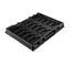 PCB Blister Packaging Box Black Plastic Black Esd Tray Conductive Non Taste